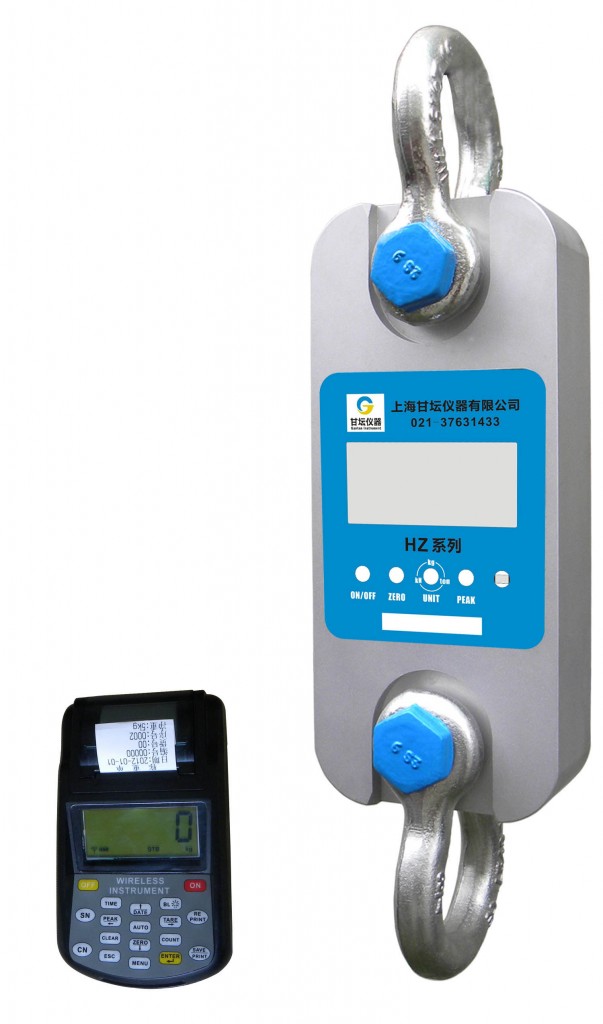 DL-W5无线580打印拉力计1t-200吨 精度0.5-0.1